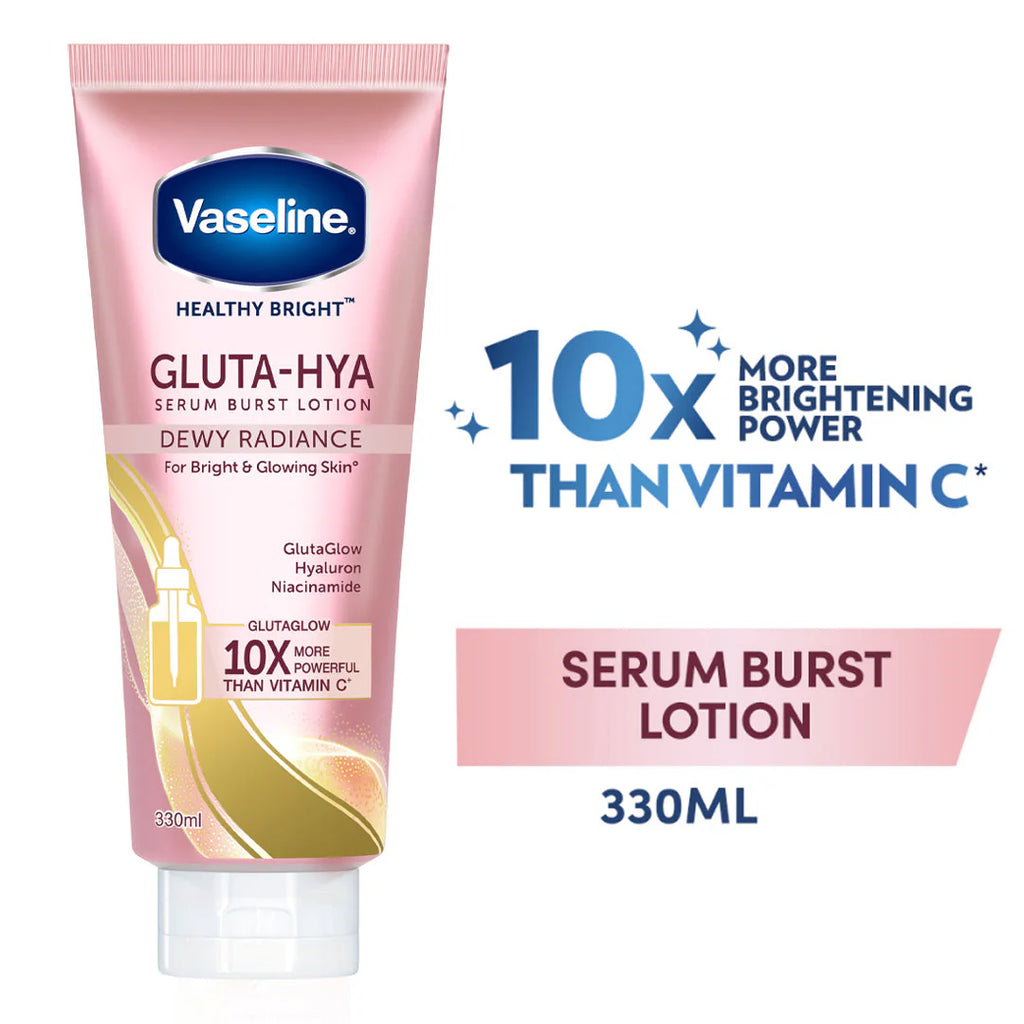 Vaseline Gluta-Hya Serum Burst Lotion Dewy Radiance – 330ml