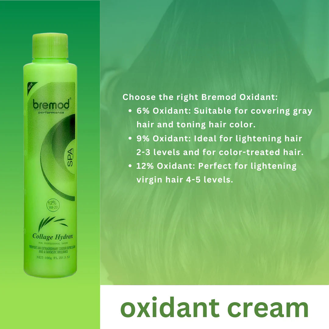 Bremod Performance Hair Color Oxidizing 12% For Hair Dye - 100ml