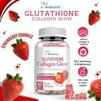 Nature Glow Glutathione Collagen Glow Strawberry Gummies