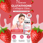 Nature Glow Glutathione Collagen Glow Strawberry Gummies
