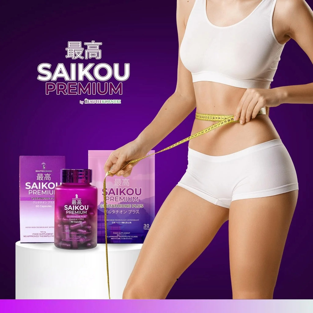SAIKOU Premium Glutathione Plus 60 Capsules