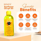 Bonita Sunflower Collagen Firming Body Oil Hydrating (100ml)