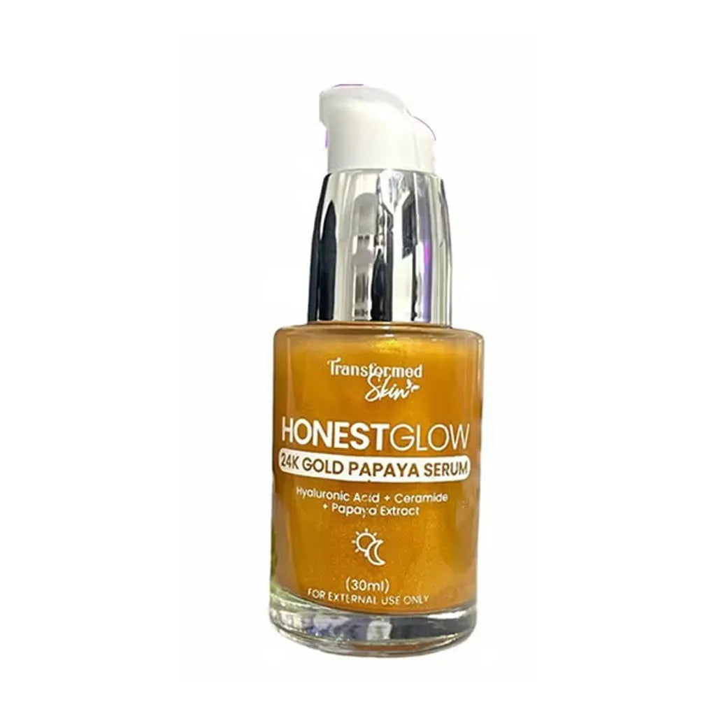 Honest Glow 24K Gold Papaya Serum – 30ml