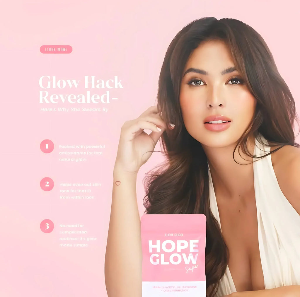 Luna Aura Hope Glow Advanced Glutathione Super Mini – 700mg (14 Capsules)