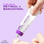 Luxe Organix Retinol + Bakuchiol Overnight Cream – 30g
