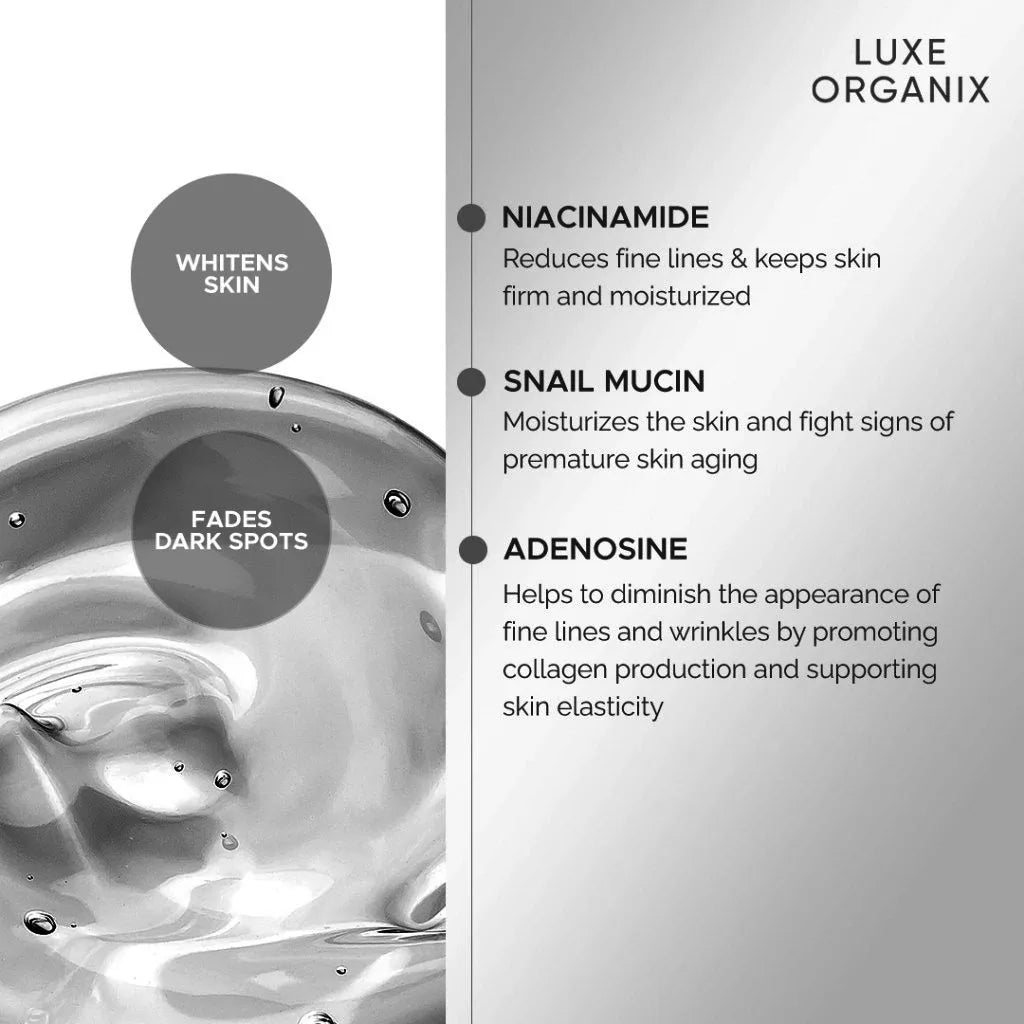 Luxe Organix Whitening Repair Ultra Light Glow Moisturizer – 80ml