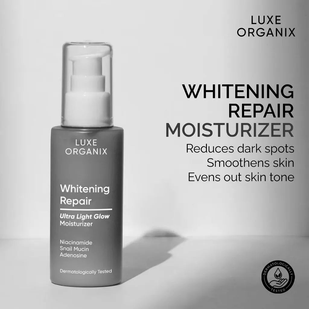 Luxe Organix Whitening Repair Ultra Light Glow Moisturizer – 80ml