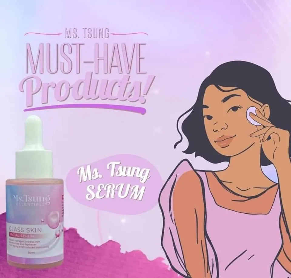 Ms. Tsung Essentials Glass Skin Facial Serum – 30ml