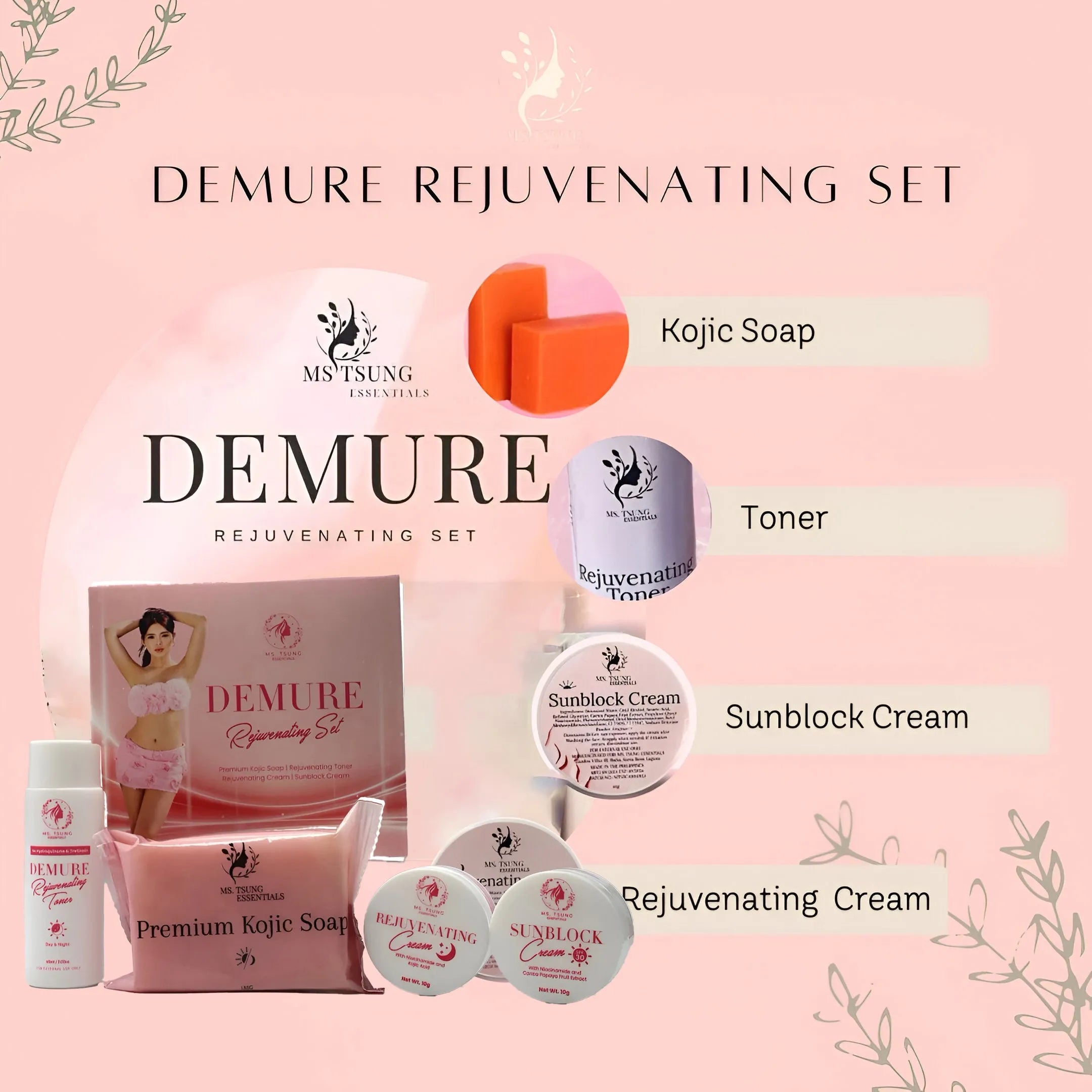 Ms. Tsung Demure Rejuvenating Set