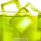 Luna Aura Hope Glow Crystal – Honeydew Green Tea with Dandelion & L-Carnitine (10 Sachets x 18g)