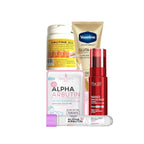 Combo-8 (Abutine, Vaseline, ELF Nano, Alpha Arbutine capsule, alpha arbutin ampule)