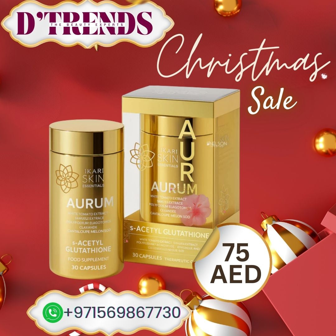 Hikari Skin Essentials - AURUM Glutathione 30 capsules