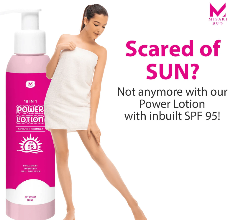 Misaki 18 In 1 Power Lotion SPF95 - 200ml