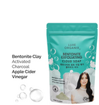 Luxe Organix Bentonite Exfoliating Cloud Soap – 180g (Made in Korea)