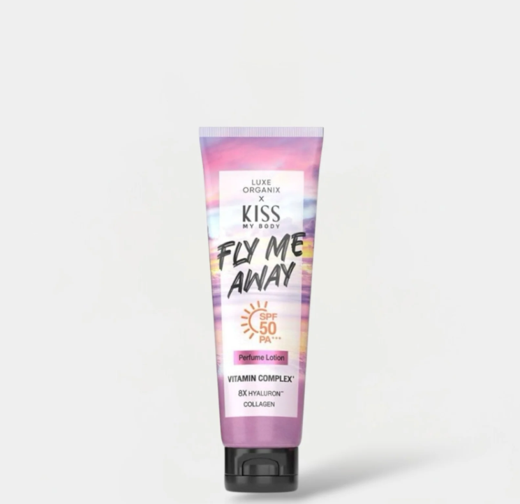 Luxe Organix X Kiss My Body Fly Me Away Perfume Lotion – 200g