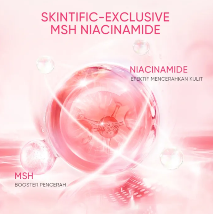 Skintific MSH Niacinamide Brightening Moisturizer Gel 30g