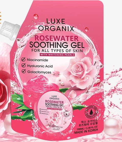 Luxe Organix Rosewater Soothing Gel – 300ml