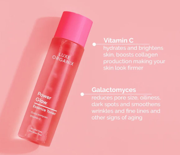 Luxe Organix Power Glow Toner – 150ml
