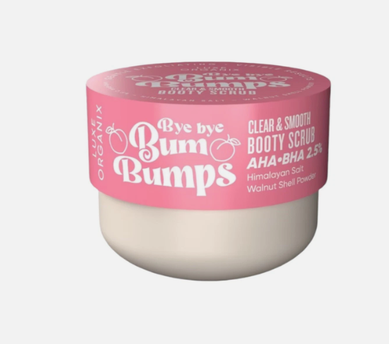 Luxe Organix PH Bye Bye Bum Bumps Clear & Smooth Booty Scrub – 285g