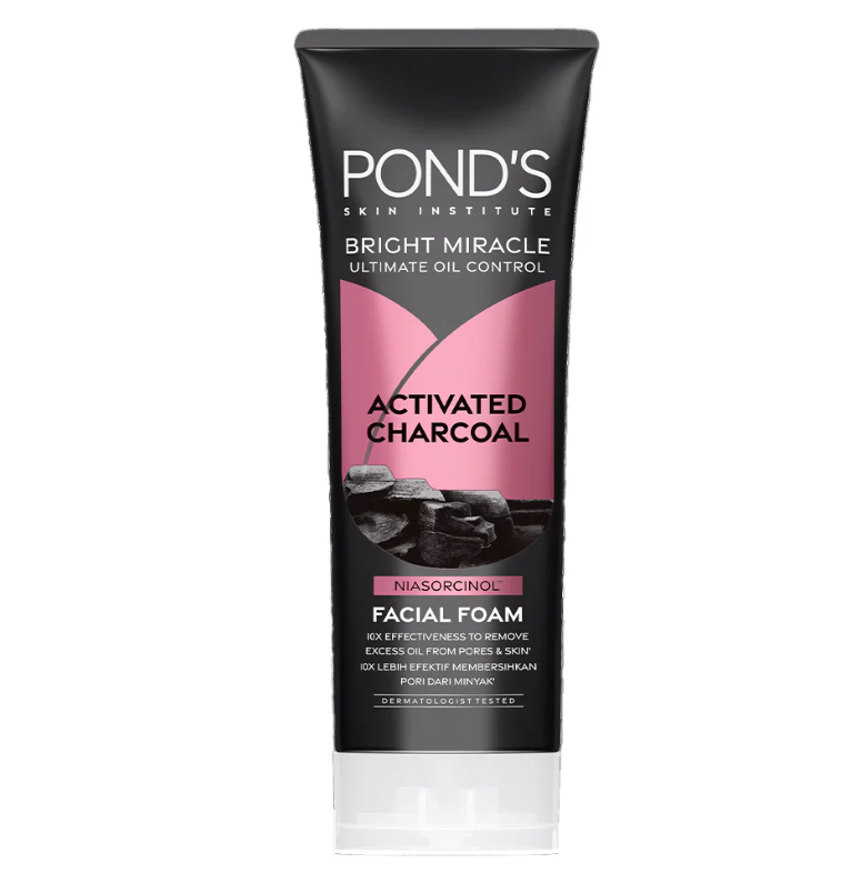 Ponds Ultimate Oil Control Activated Charcoal Facial Foam - 100g