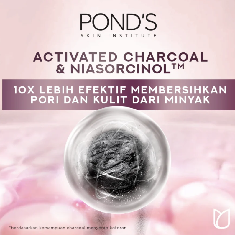 Ponds Ultimate Oil Control Activated Charcoal Facial Foam - 100g