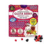 2 pack Gluta Berry 200,000mg Skin Whitening Antiaging Acne Wrinkle Reducing Powder Drink