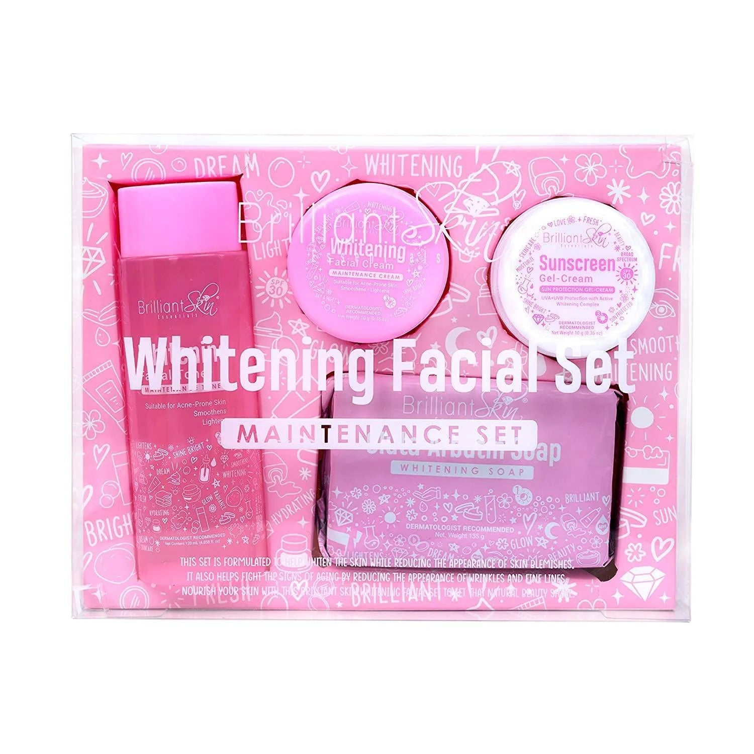 Brilliant Skin Essentials Whitening Facial Maintenance Set