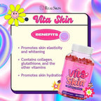 Real Skin Vita Skin Glutathione Vitamin Gummies