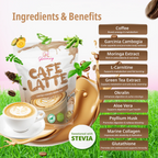 Glowming Health &amp; Beauty Drink – Cafe Latte 20gx 10 sachet, 200g