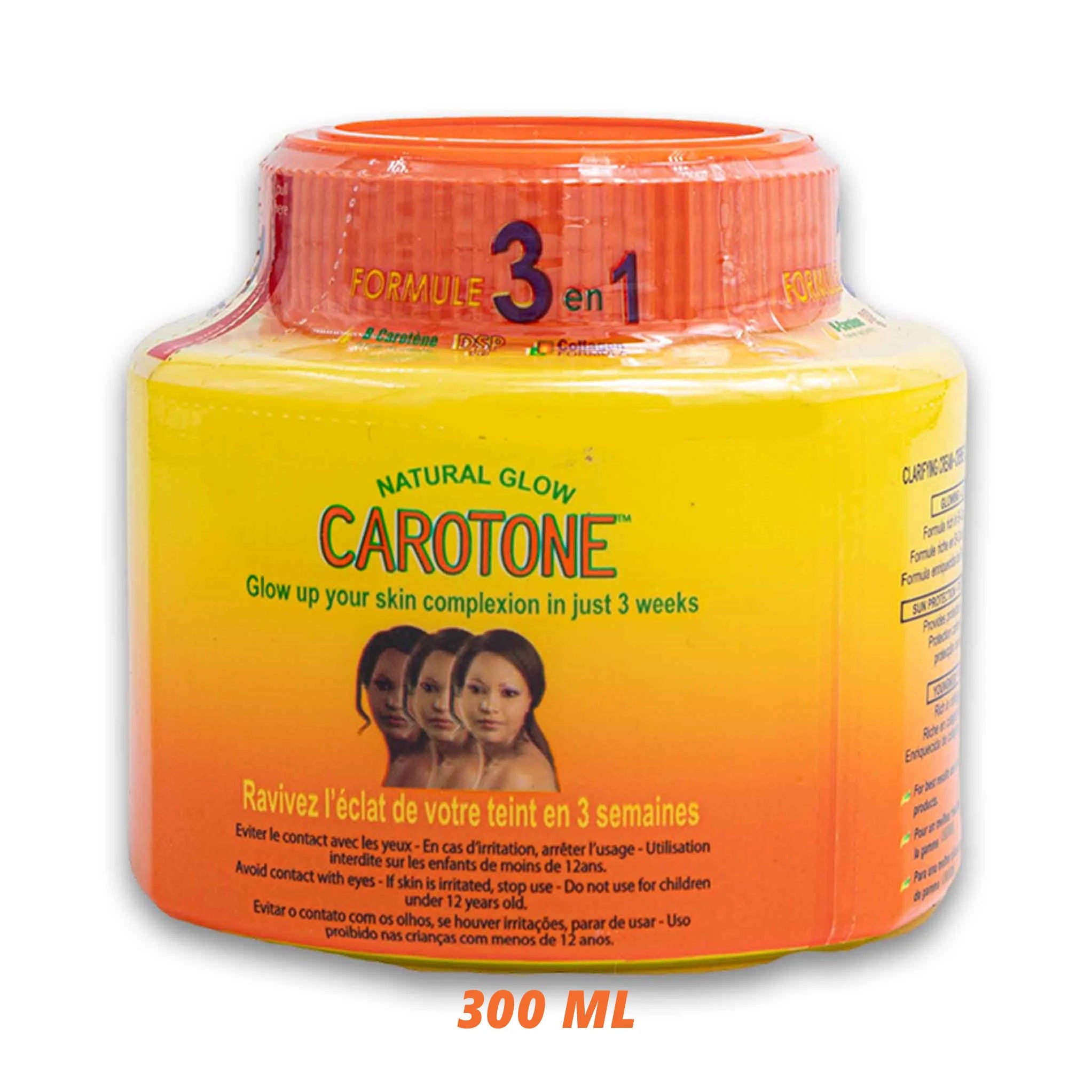 Carotone Natural Glow Clarifying Cream - 300ml
