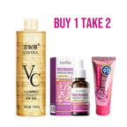 Kniyea VC Toner Sadoer Niacinamide Kiss Beauty Sunscreen Combo