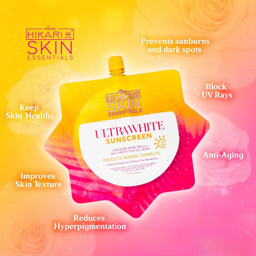 Hikari Ultra White Sunscreen SPF50 PA++++ – 50ml