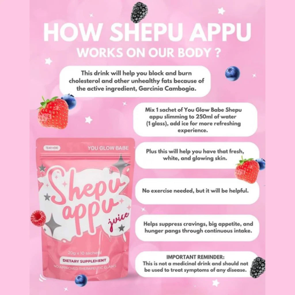 You Glow Babe – Shepu Appu Juice (Shape Up Drink)