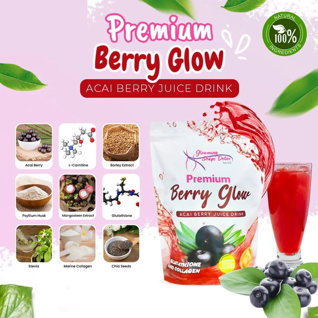 Premium Berry Glow Acai Berry Juice Drink – 200g