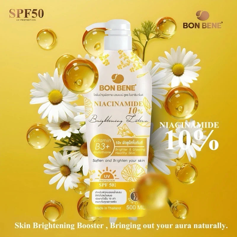 Bon Bene Niacinamide Brightening Lotion SPF50++ – 500ml