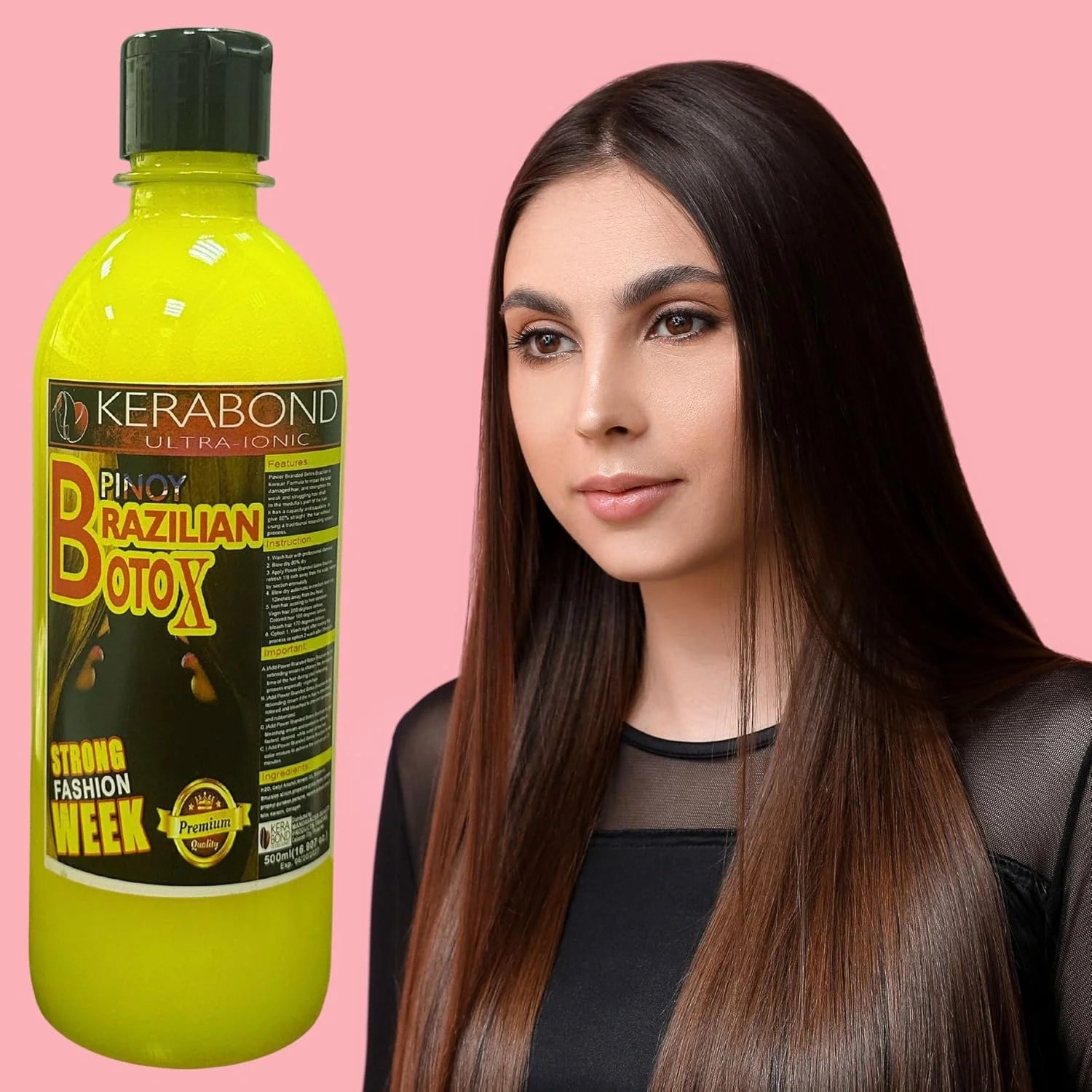 Kerabond Ultra-Ionic Pinoy Brazilian Hair Botox – 500ml