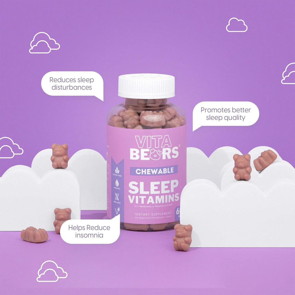 Vita Bears Sleep Vitamins Gummies – Nighttime Relaxation &amp; Restful Sleep Support