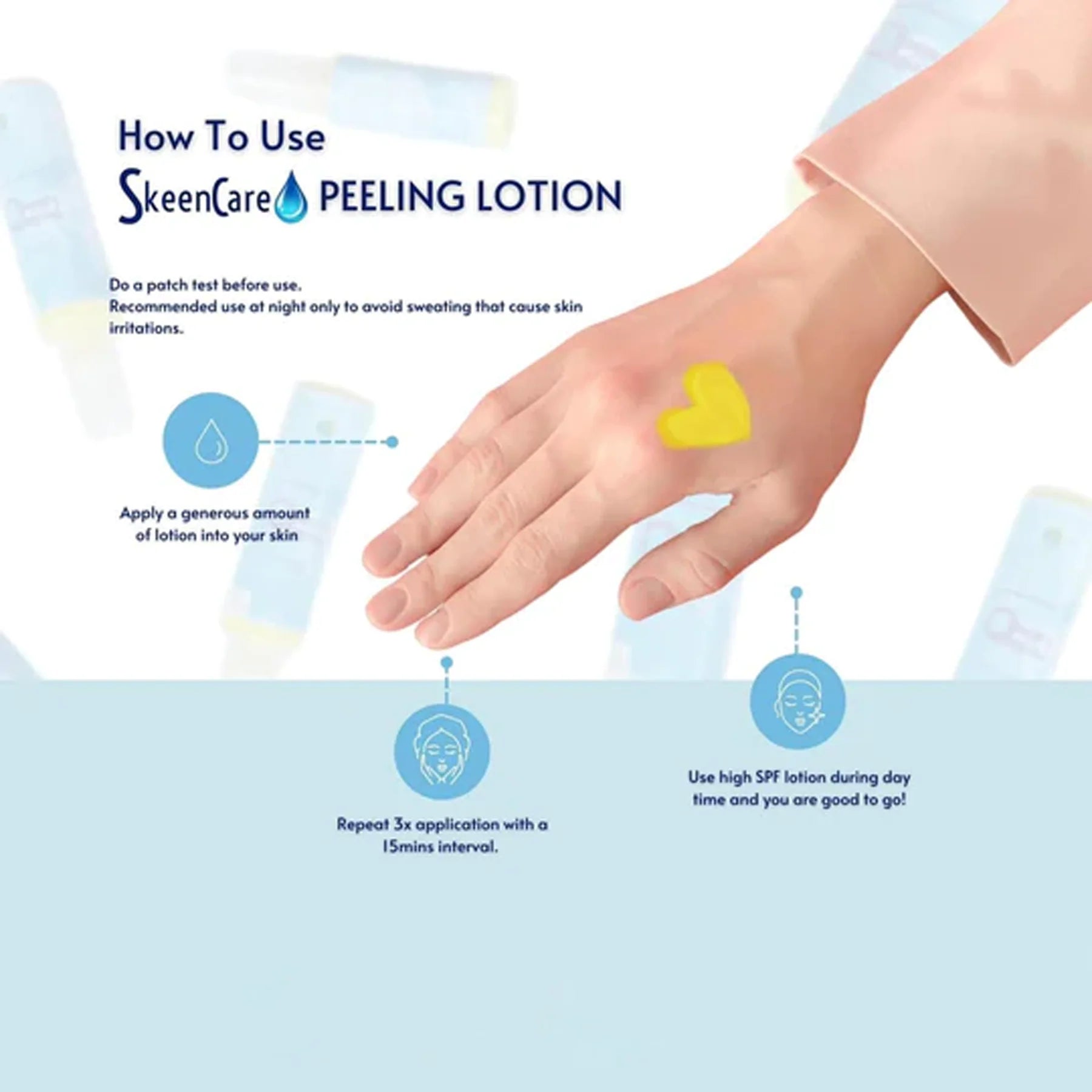Skeen Care Peeling Lotion – 100ml