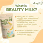 Dear Face Beauty Milk Premium Japanese Melon + Collagen Drink – 180g