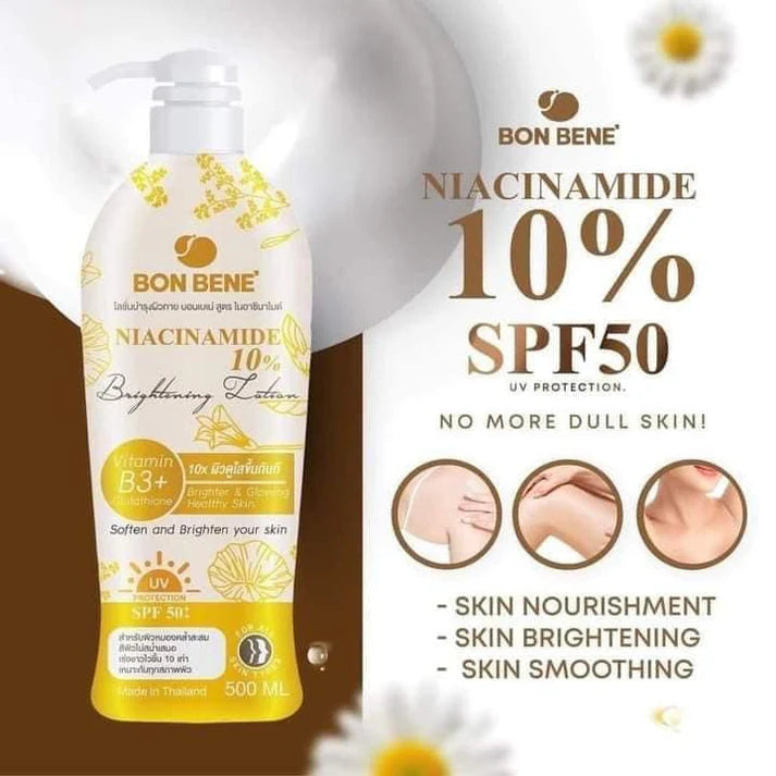 Bon Bene Niacinamide Brightening Lotion SPF50++ – 500ml