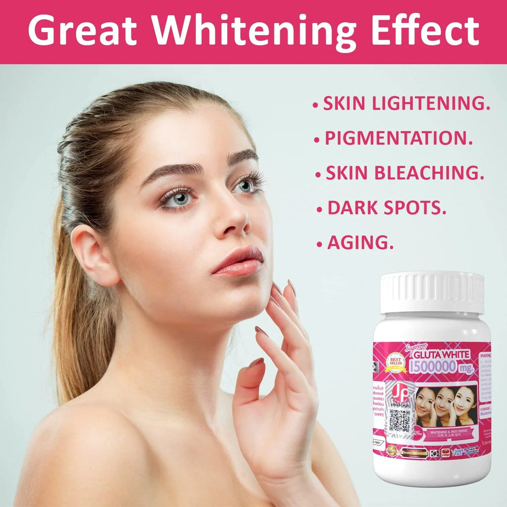 2pack Supreme Gluta White 1500000mg Supplement