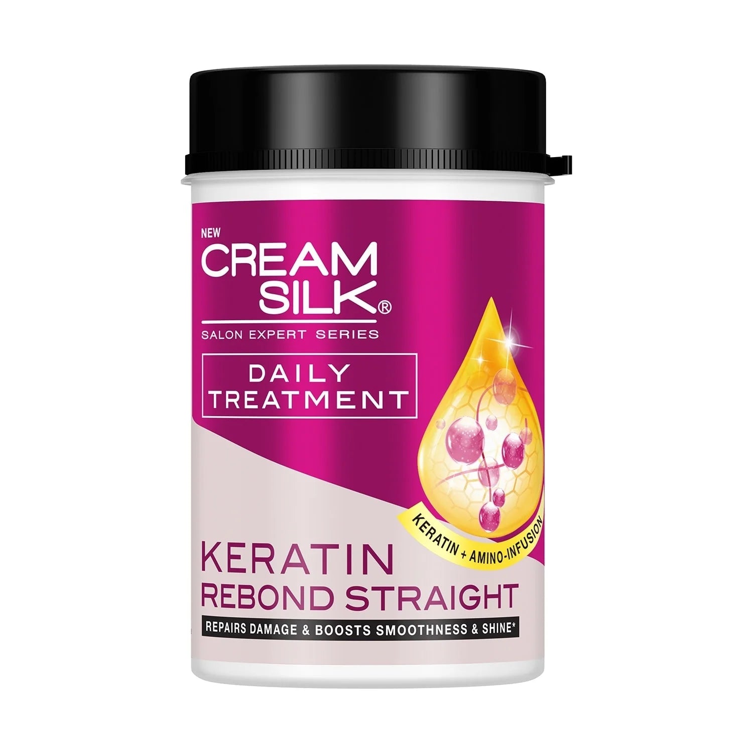 Cream Silk Daily Treatment Keratin Rebond Straight – 650ml