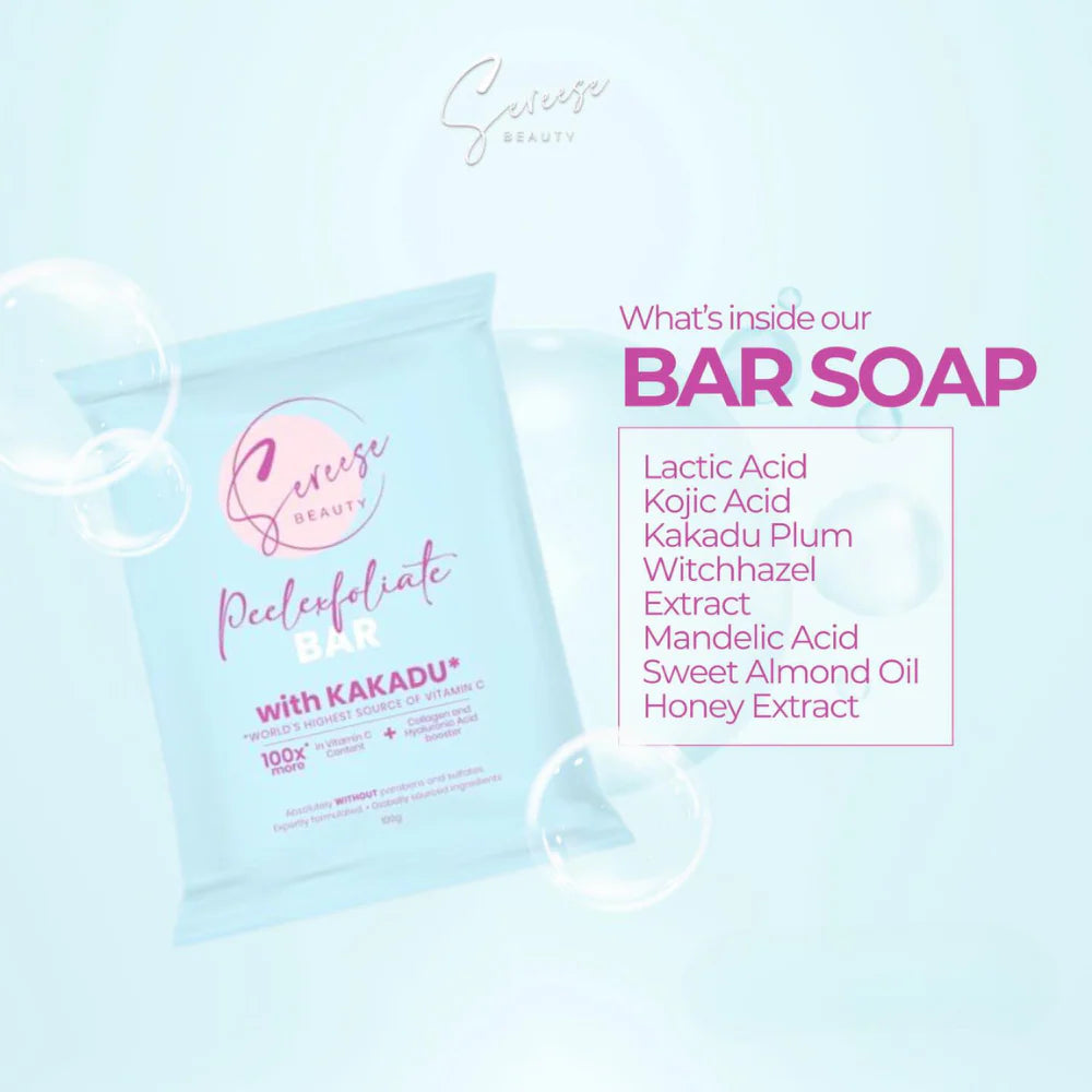 Sereese Beauty Peel Exfoliate Set With Kakadu