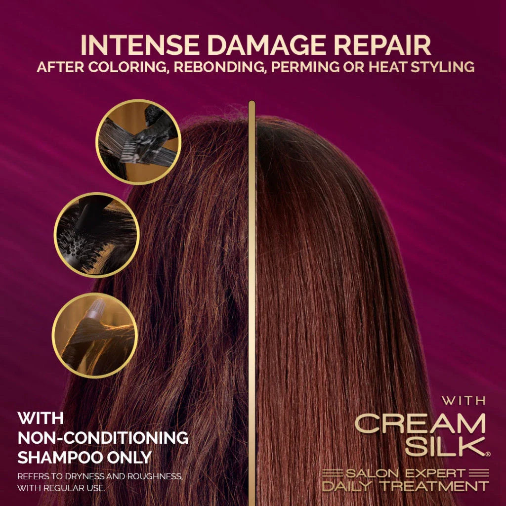 Cream Silk Daily Treatment Keratin Rebond Straight – 650ml