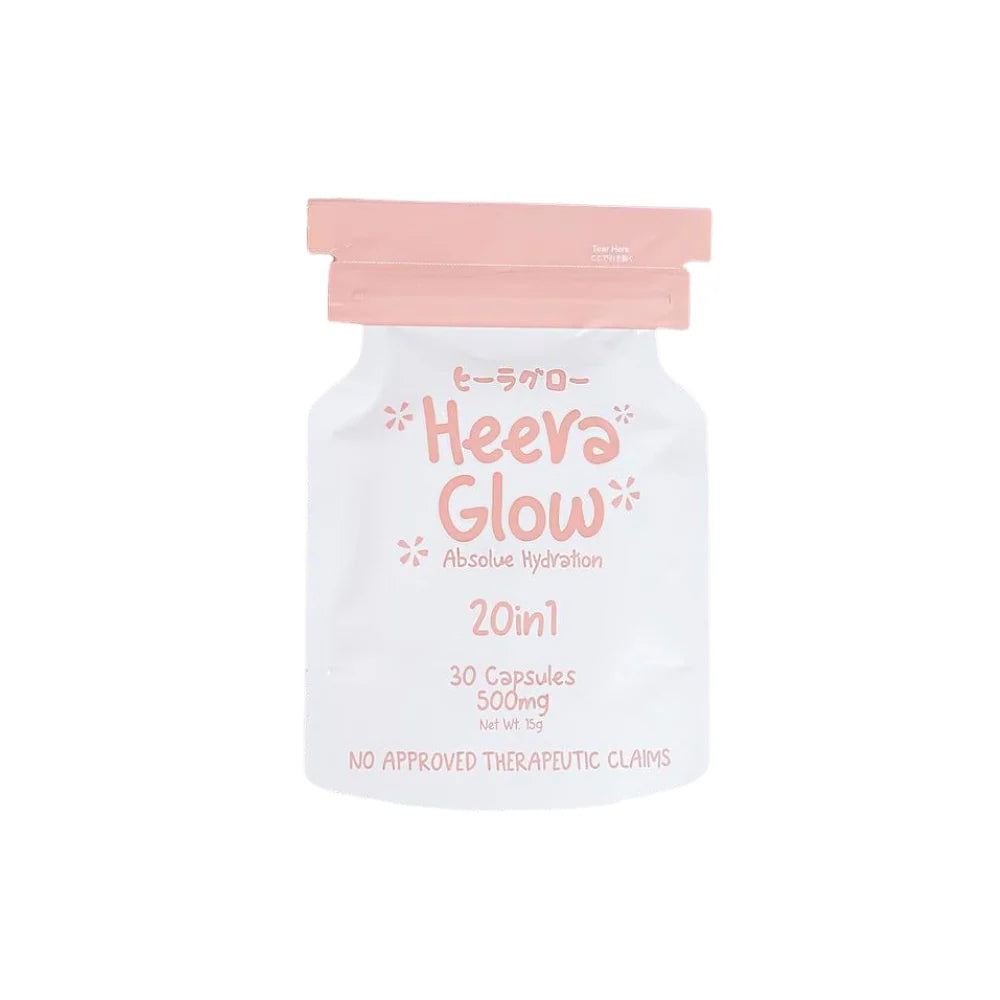 Heera Glow Absolue Hydration 20 in 1 Glutathione Collagen – 30 Capsules