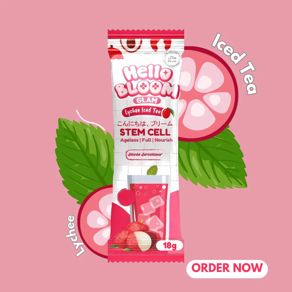 Hello Bloom Glam Lychee Iced Tea - 180g