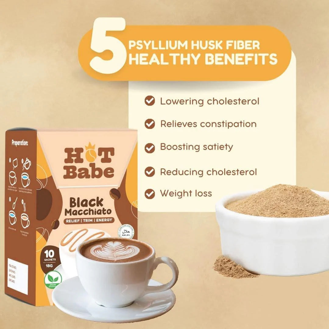 Hot Babe Black Macchiato Coffee