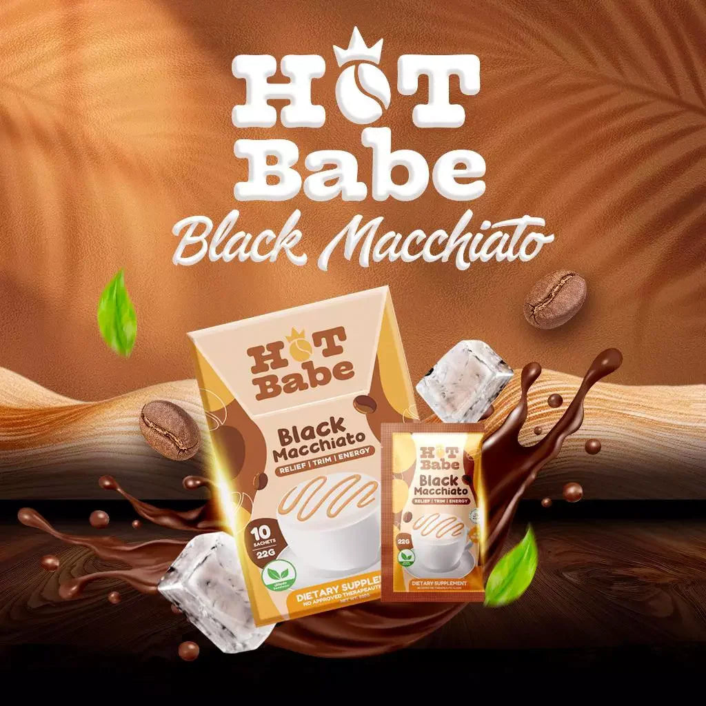 Hot Babe Black Macchiato Coffee