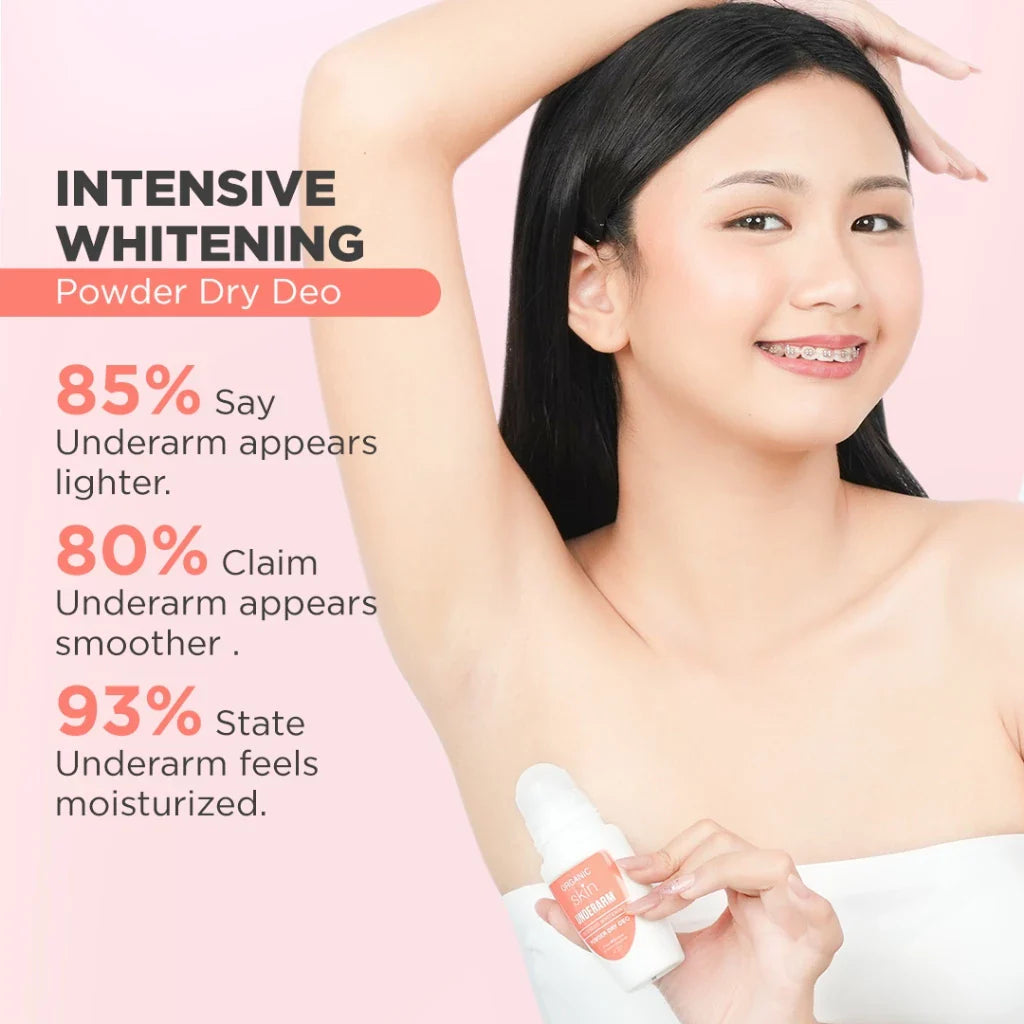 Organic Skin Brightening Expert Underarm Deodorant – 40ml