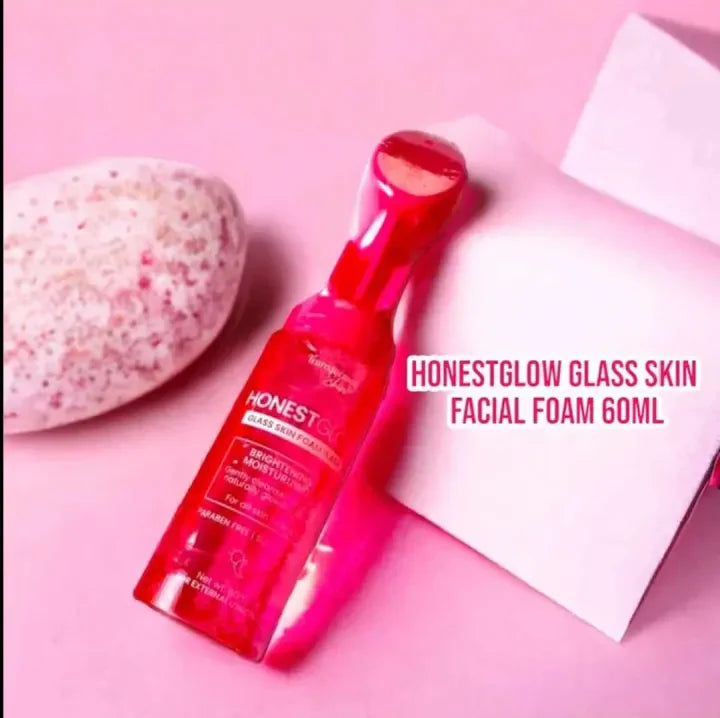 Transformed Skin Honest Glow Glass Skin Foam Wash – 60ml